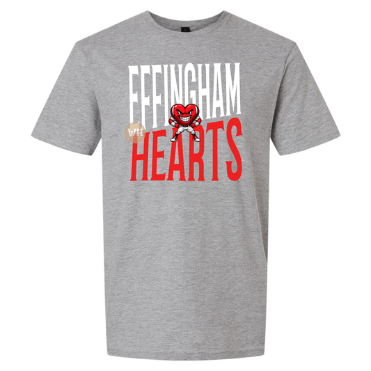 Hearts Slanted Typeface
