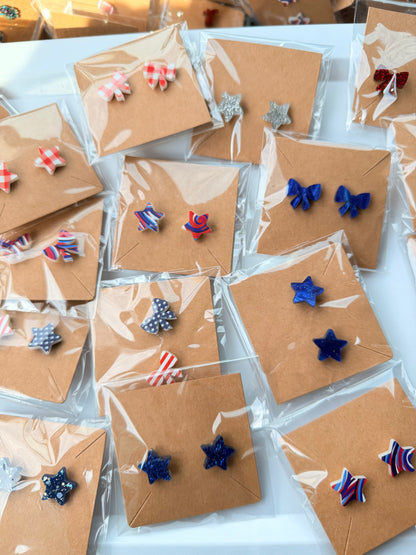 Patriotic Earrings