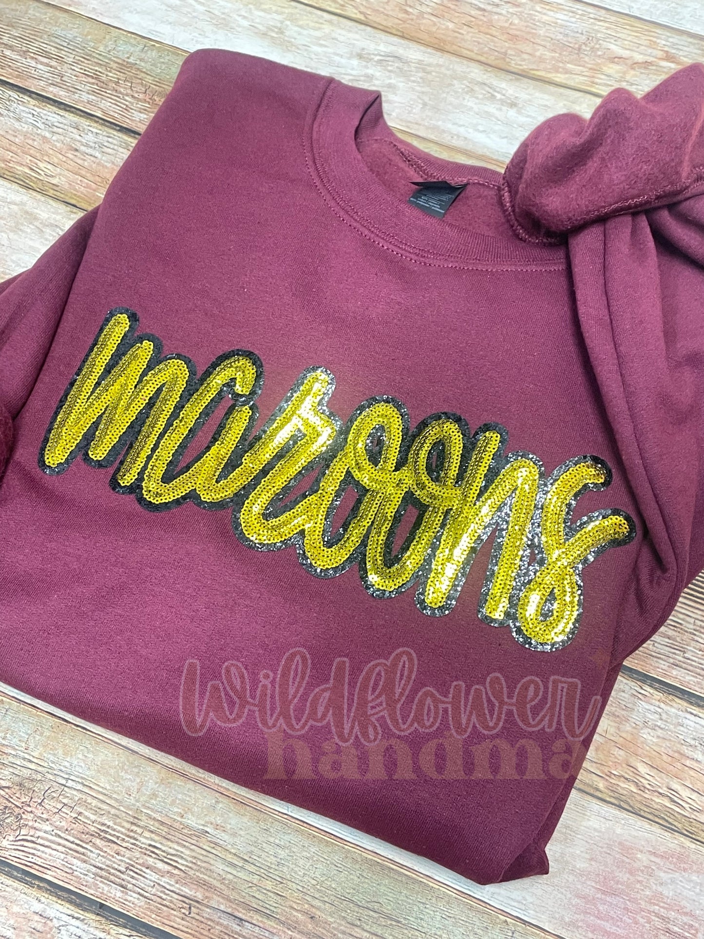 MAROONS Chenille Patch Sweatshirt