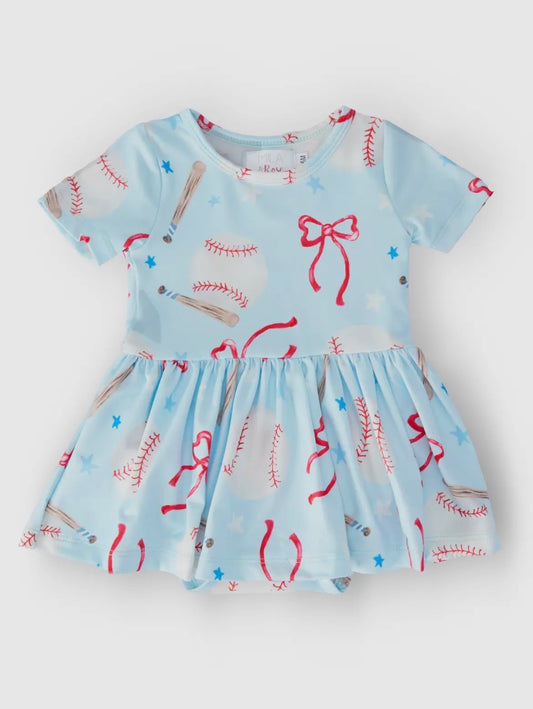 Grand Slam Glam S/S Twirl Bodysuit