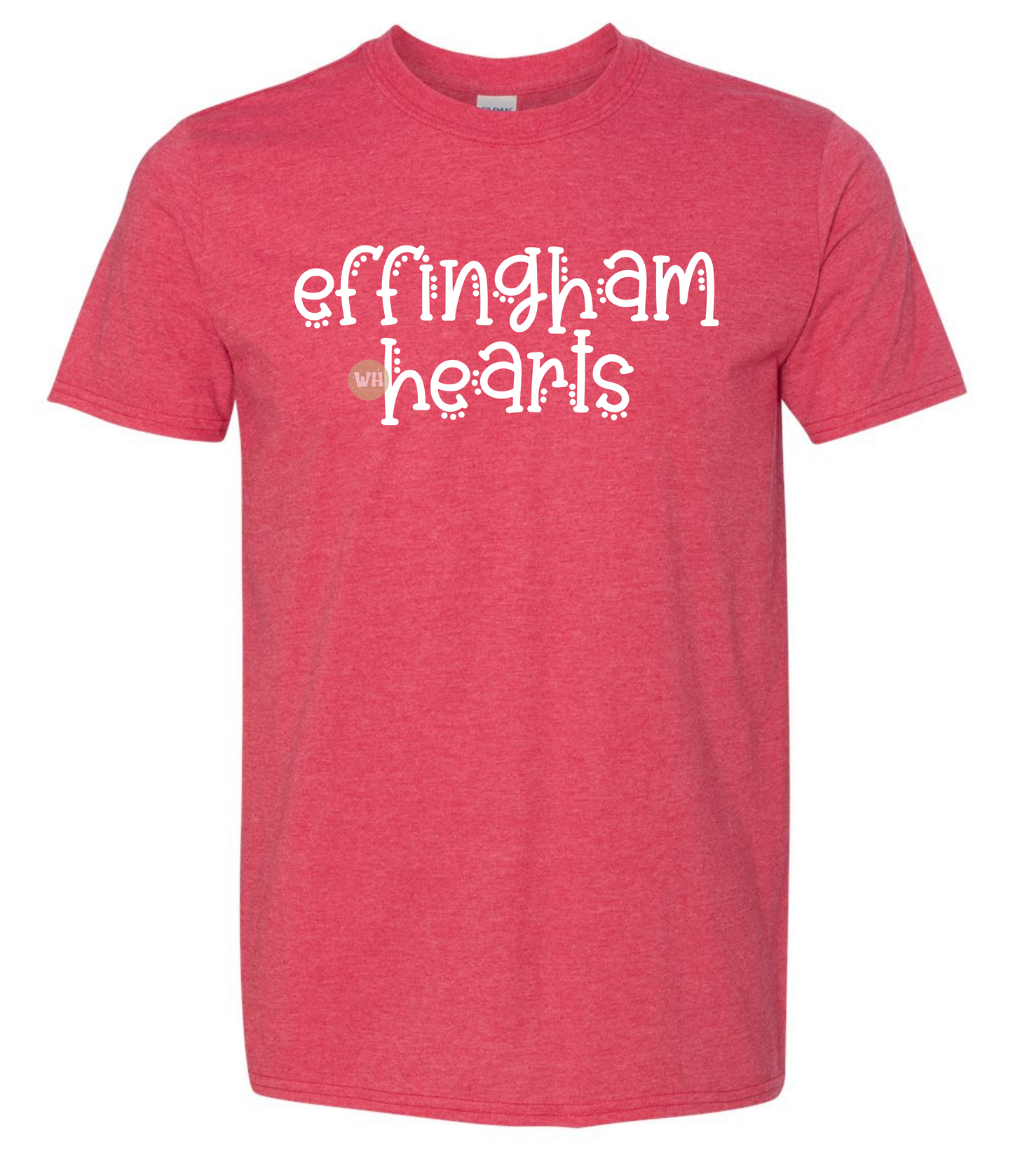 Effingham Hearts Dotted Type