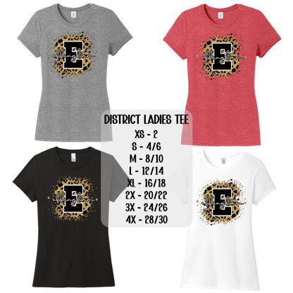 Effingham Initial Leopard Print