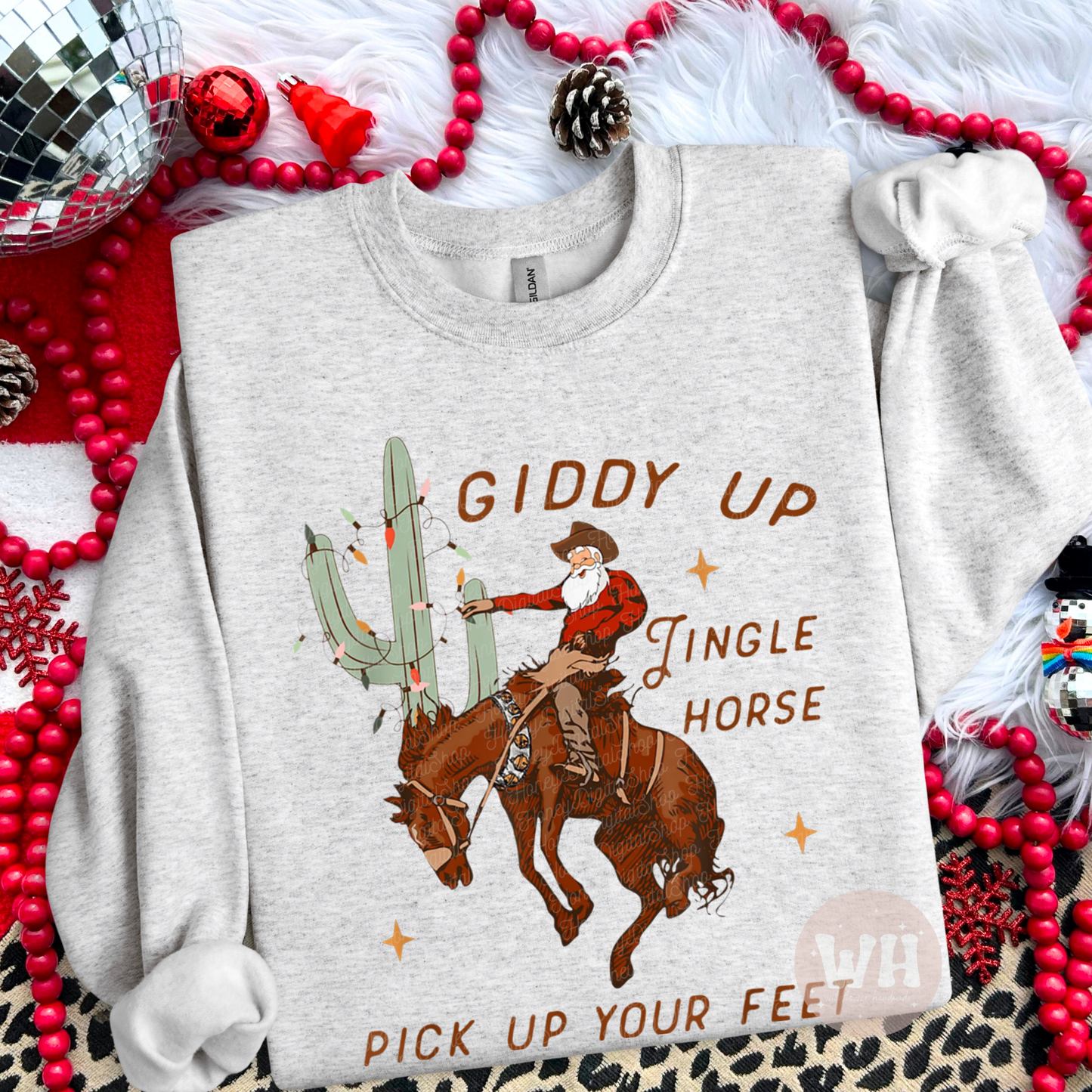 Giddy Up Jingle Horse