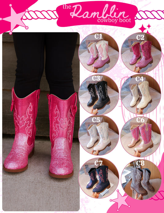 PREORDER:THE RAMBLIN COWBOY BOOT
