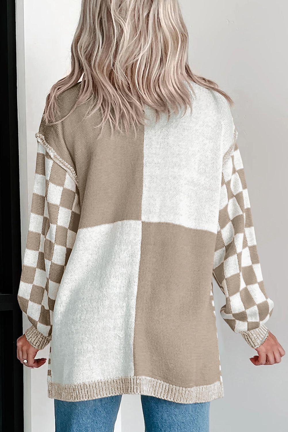 PREORDER: CIENNA Checkered Cardi