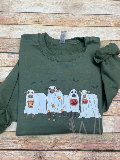 Halloween cows