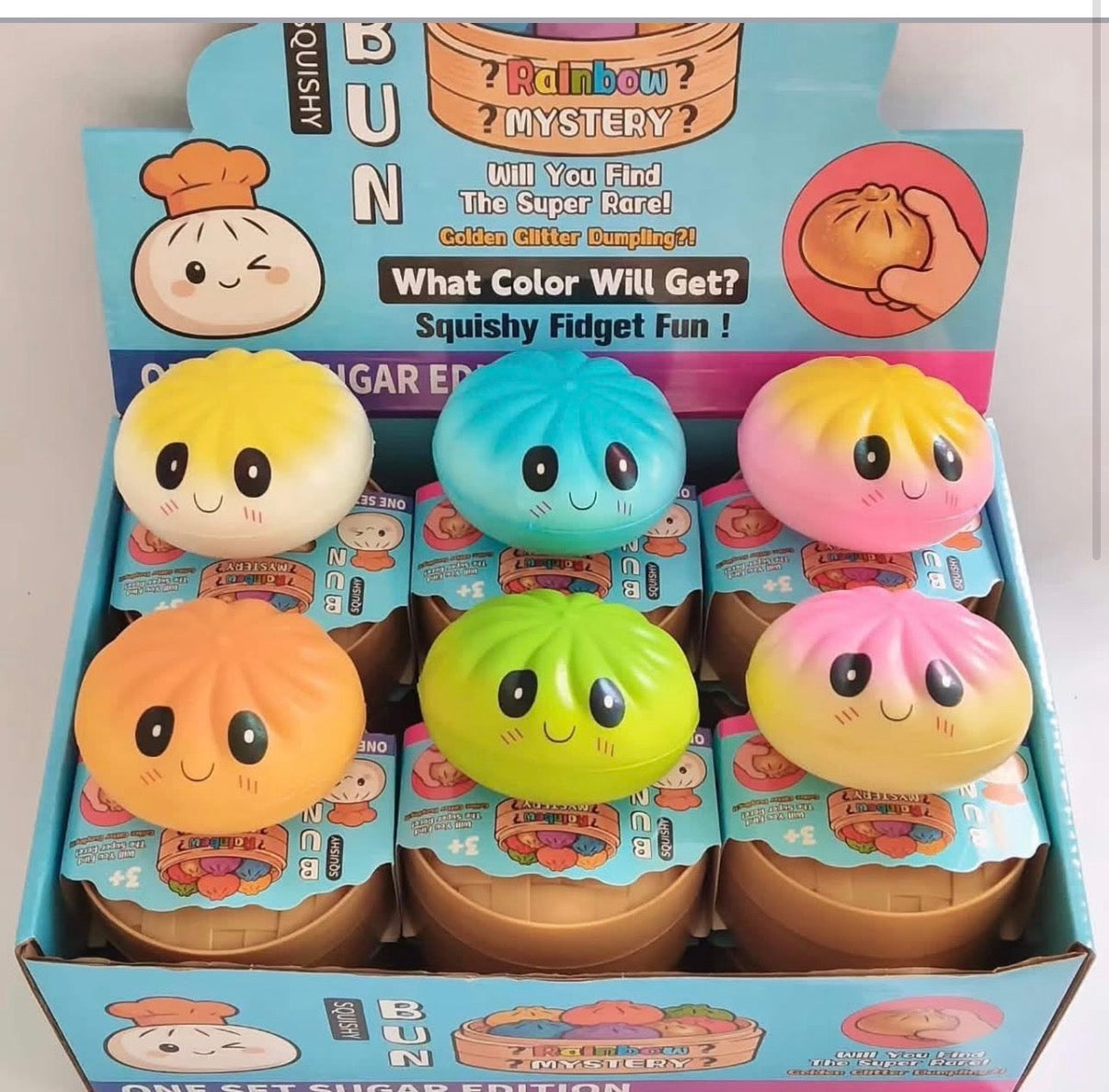 Rainbow Mystery Dumpling Squish PREORDER