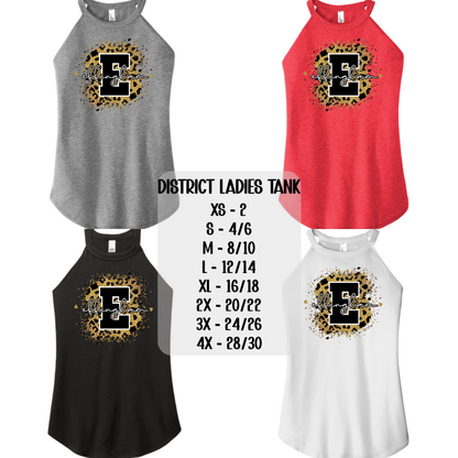 Effingham Initial Leopard Print