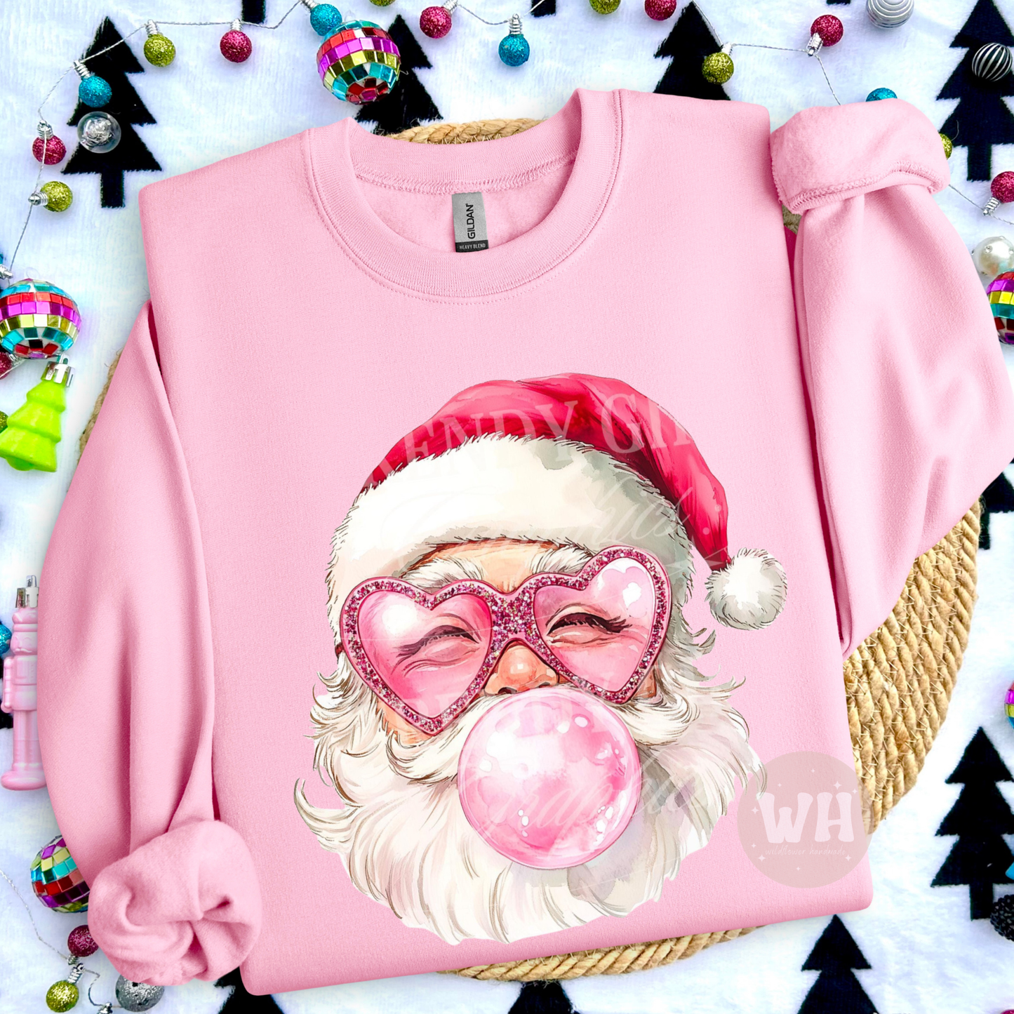 Bubble Gum Santa