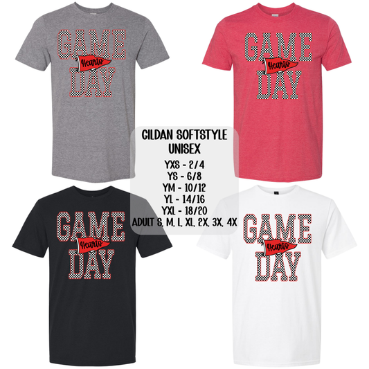 Hearts Checkered Game Day