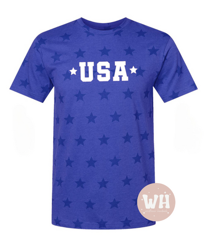 USA star tee