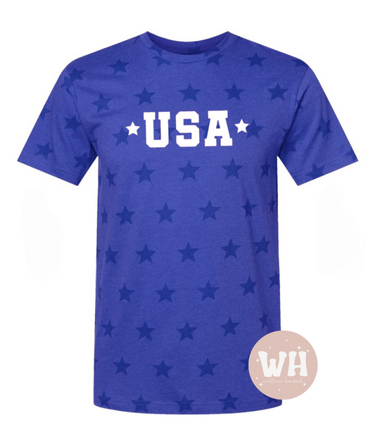 USA star tee