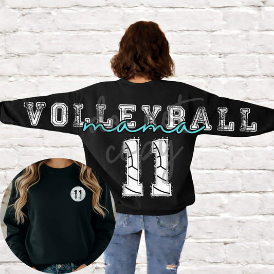 Volleyball Mama | Completely Customized! | Tee or Crewneck