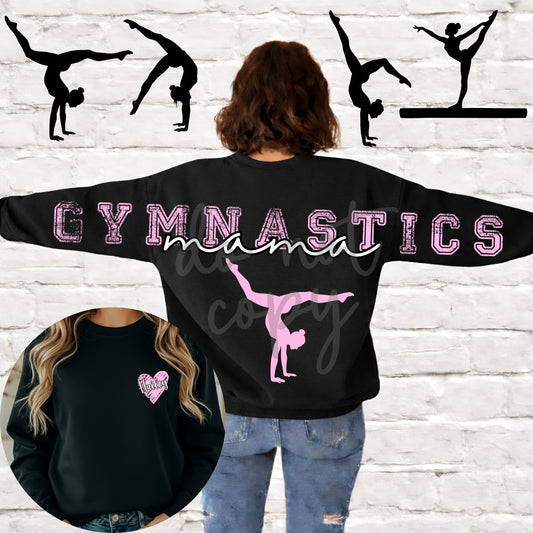 Gymnastics Mama | Completely Customized! | Tee or Crewneck