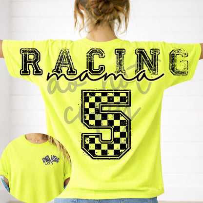 Racing Mama | Completely Customized! | Tee or Crewneck