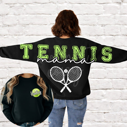 Tennis Mama | Completely Customized! | Tee or Crewneck