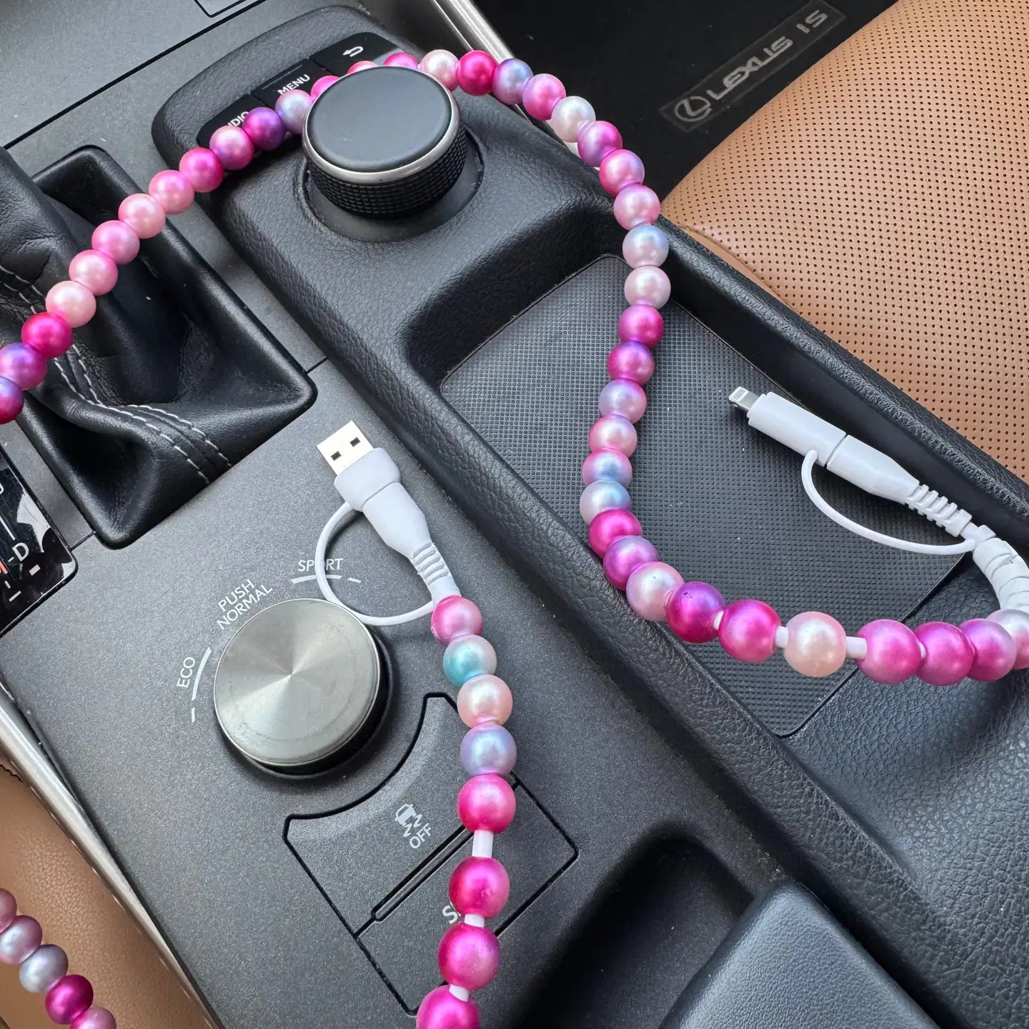 Pink Tie Dye 4 in 1 Charger