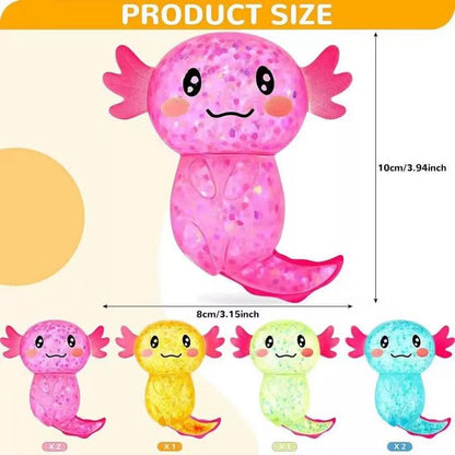 Glitter Axolotl Squishy