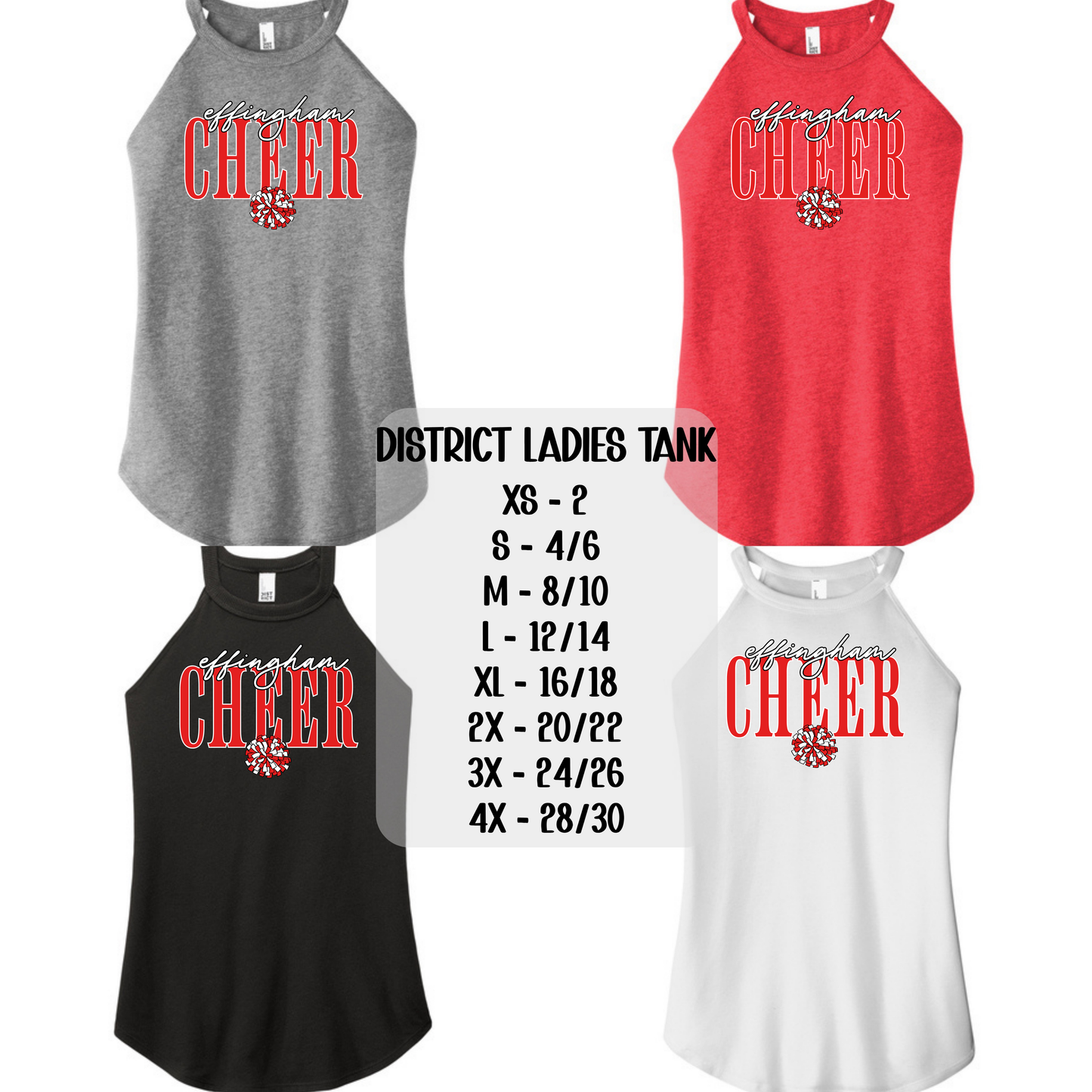 Effingham Cheer with Pom