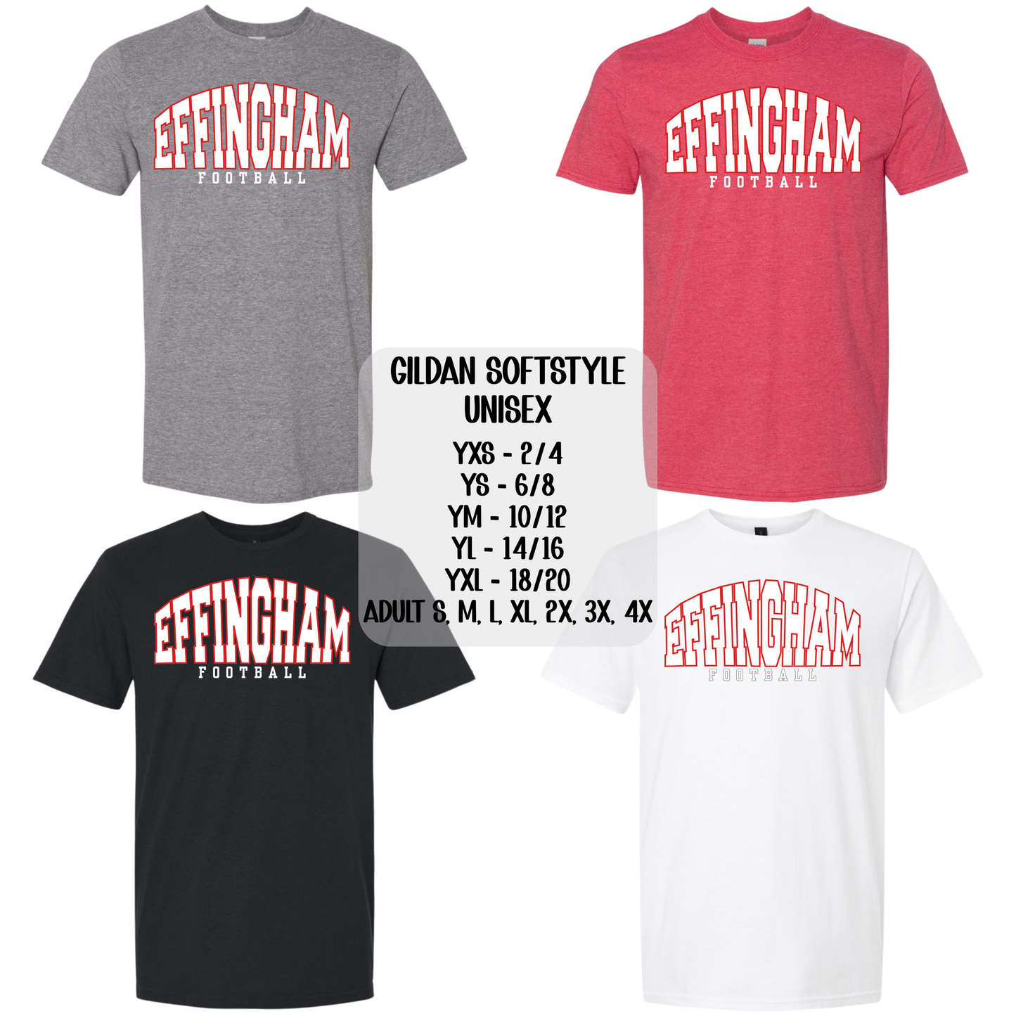 Effingham Football Split Arch