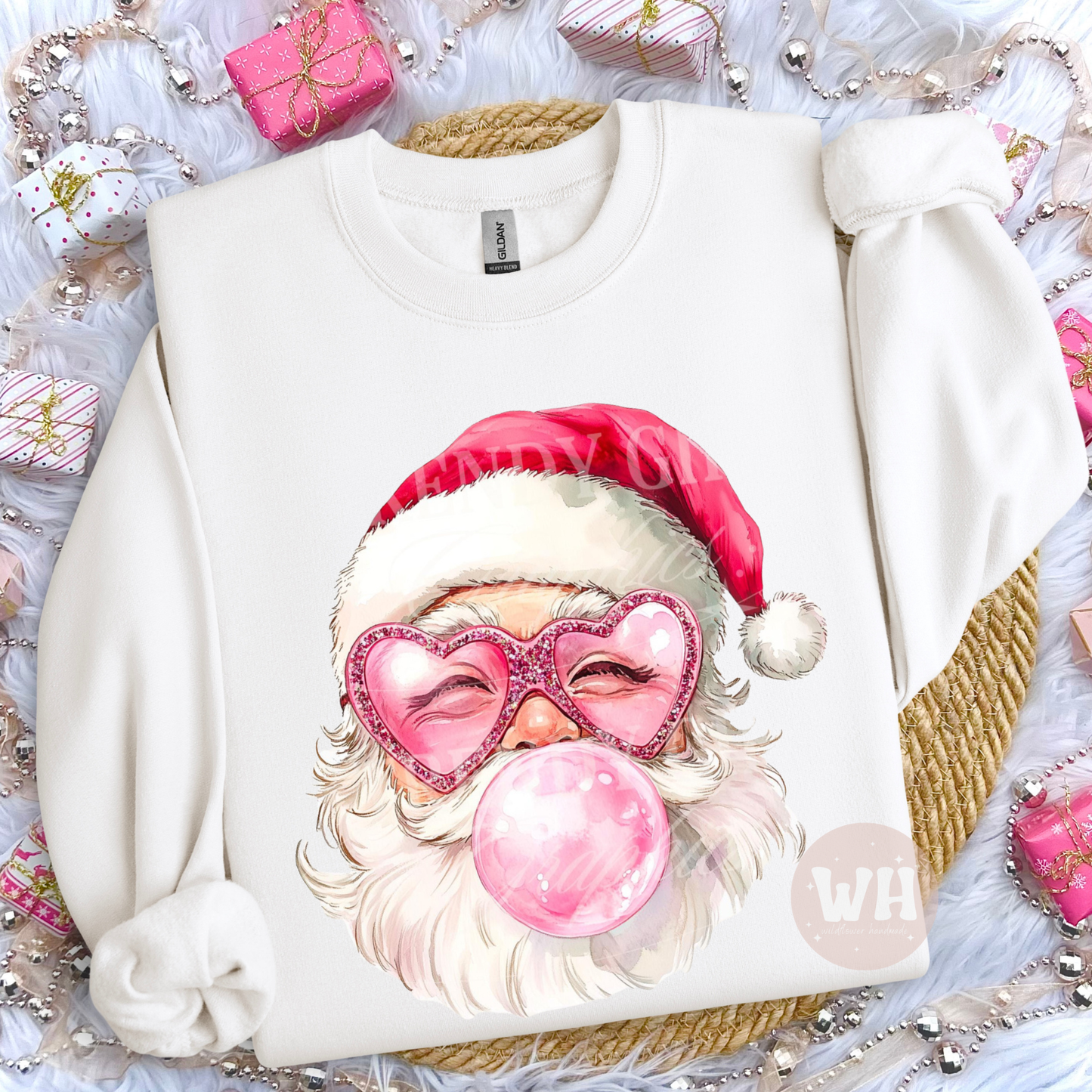 Bubble Gum Santa