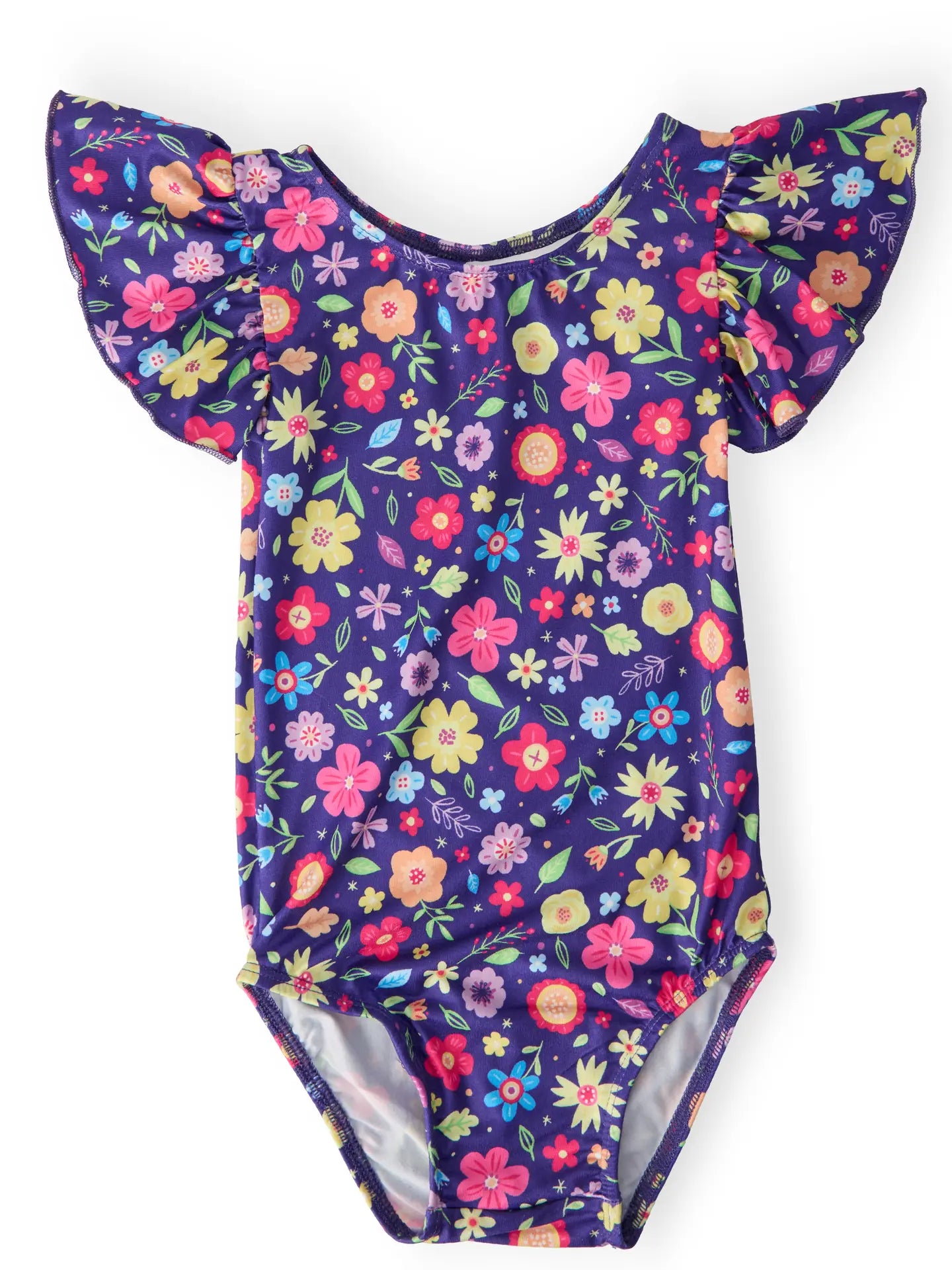 S/S Flutter Sleeve Leotard - Multiple Color Options!