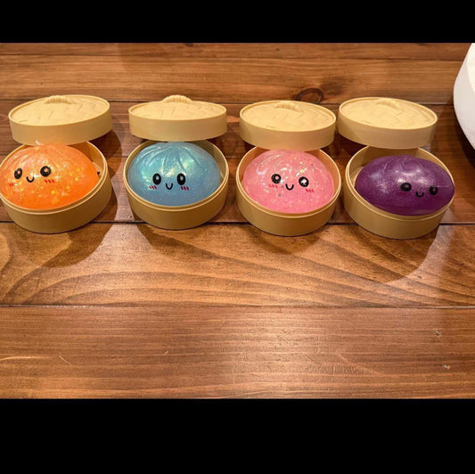 Glitter Mystery Dumpling Squish - RTS
