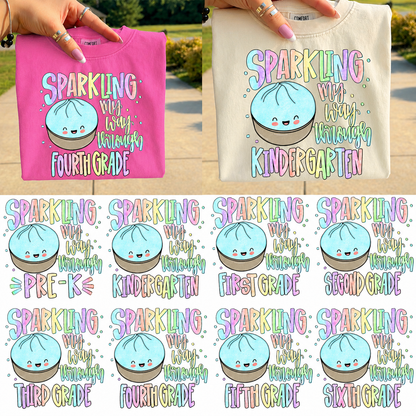 KIDS Glitter Dumpling School Tee