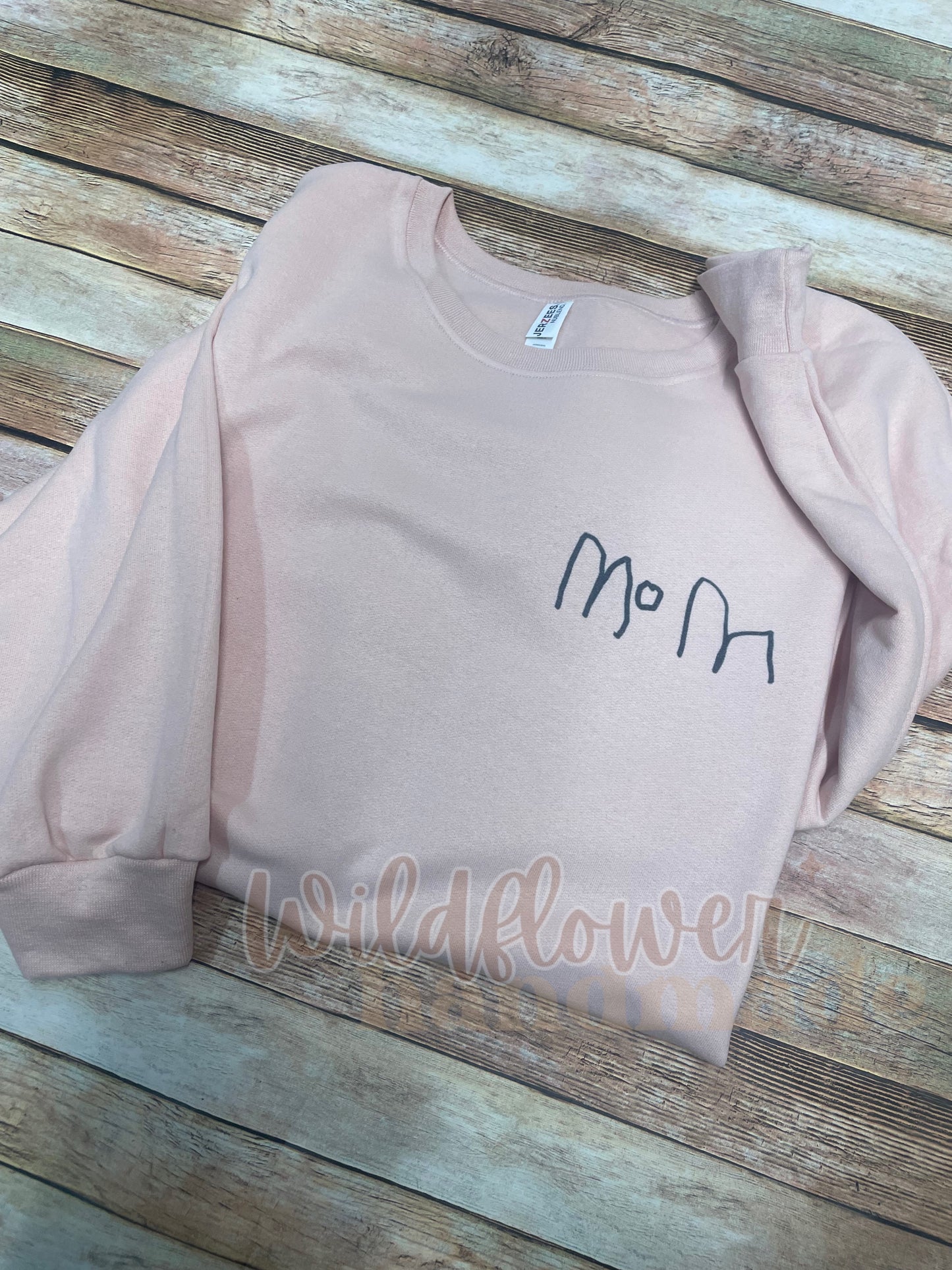 Custom name handwriting crewneck