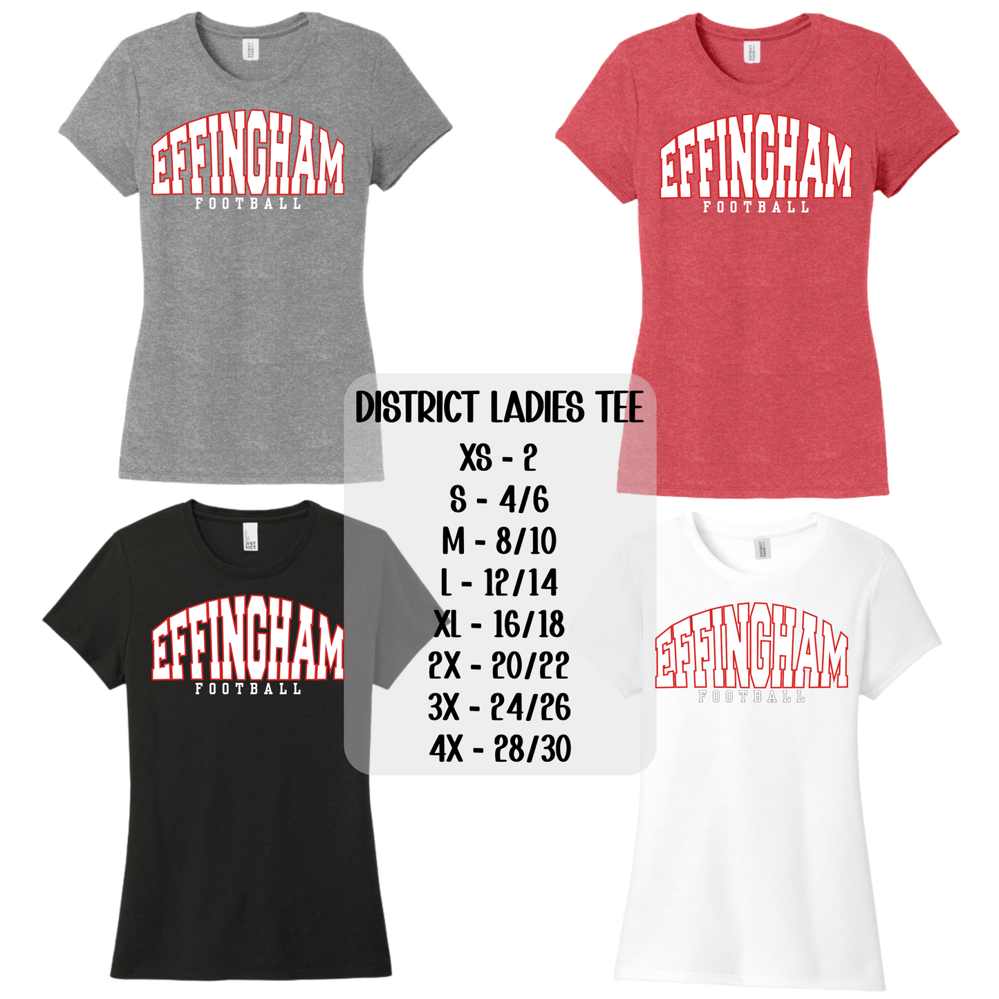 Effingham Football Split Arch