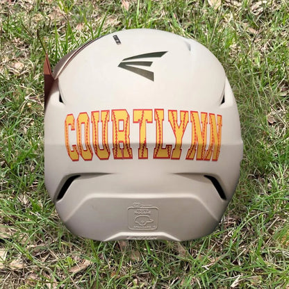 Custom Helmet Decal