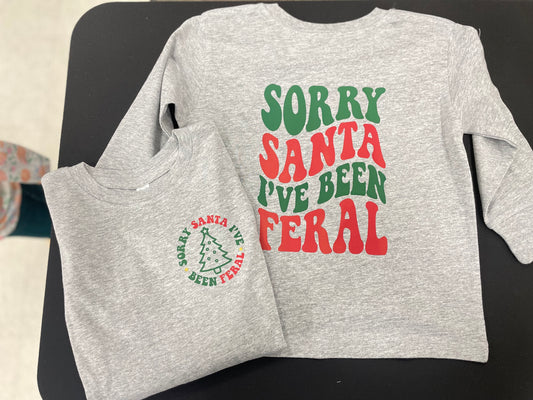 Santa Feral Long Sleeve - RTS