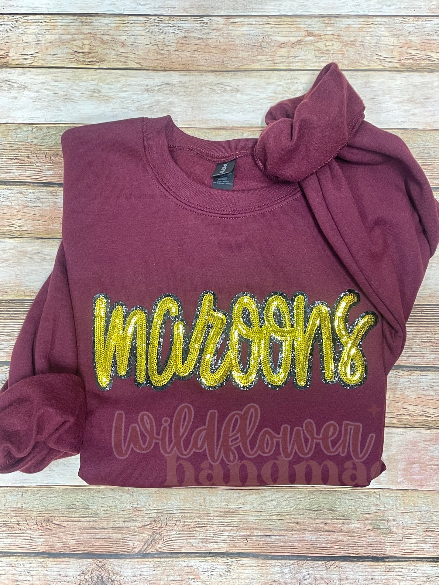 MAROONS Chenille Patch Sweatshirt