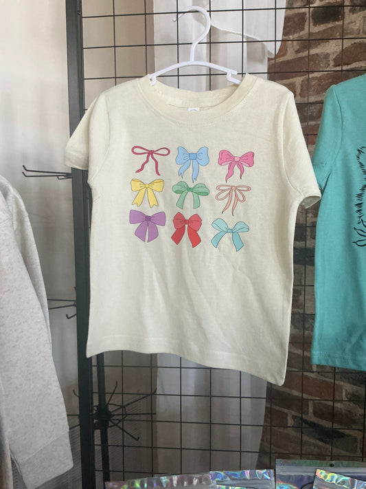 Girls Bows Tee