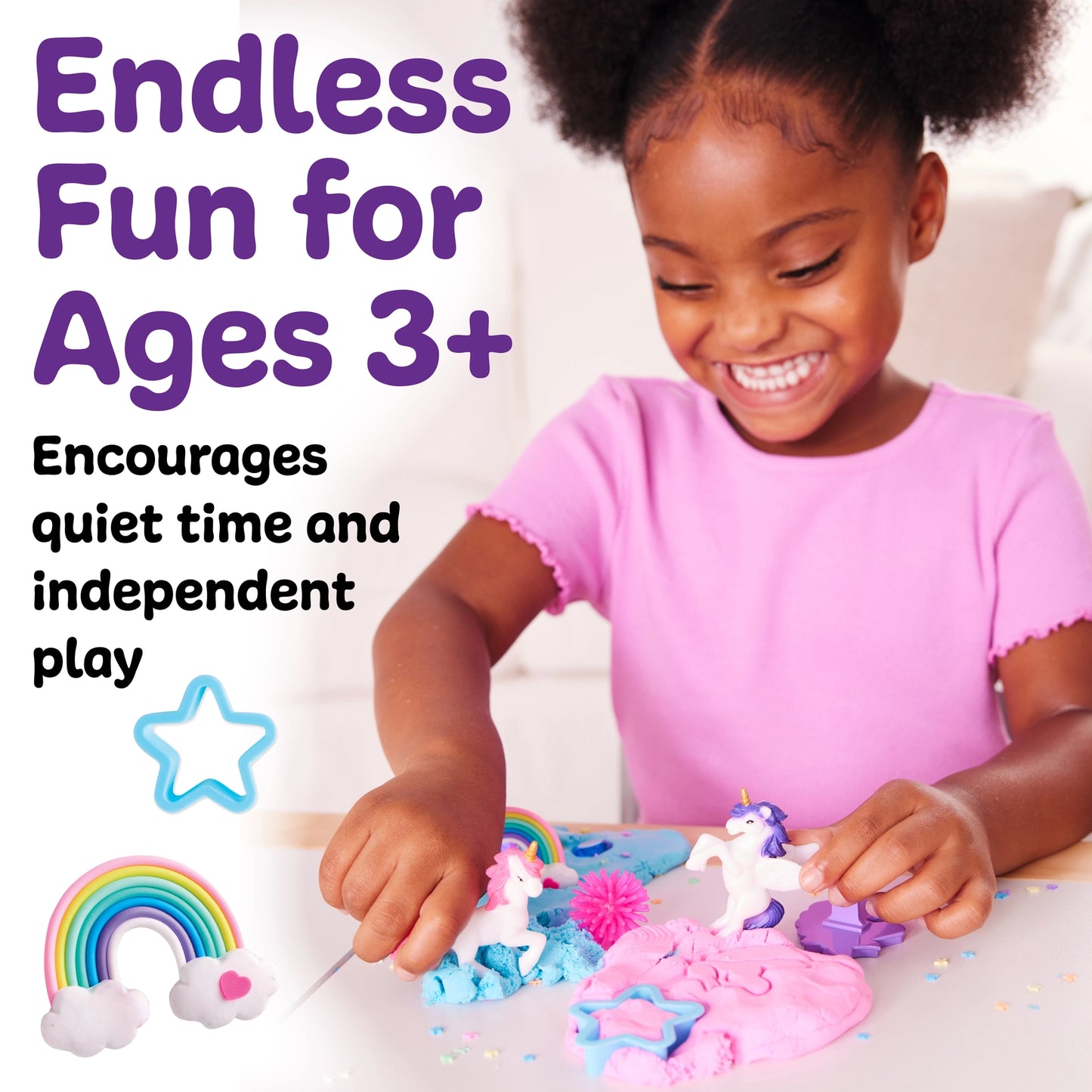 Sensory Pack Unicorn On the Go Sensory Play Set For Kids