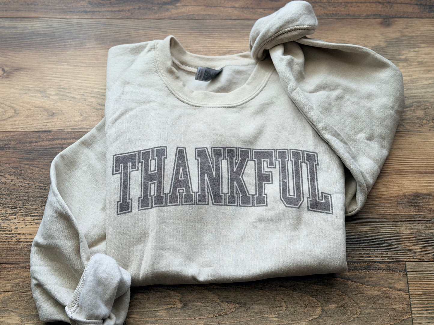 S - Thankful Crewneck