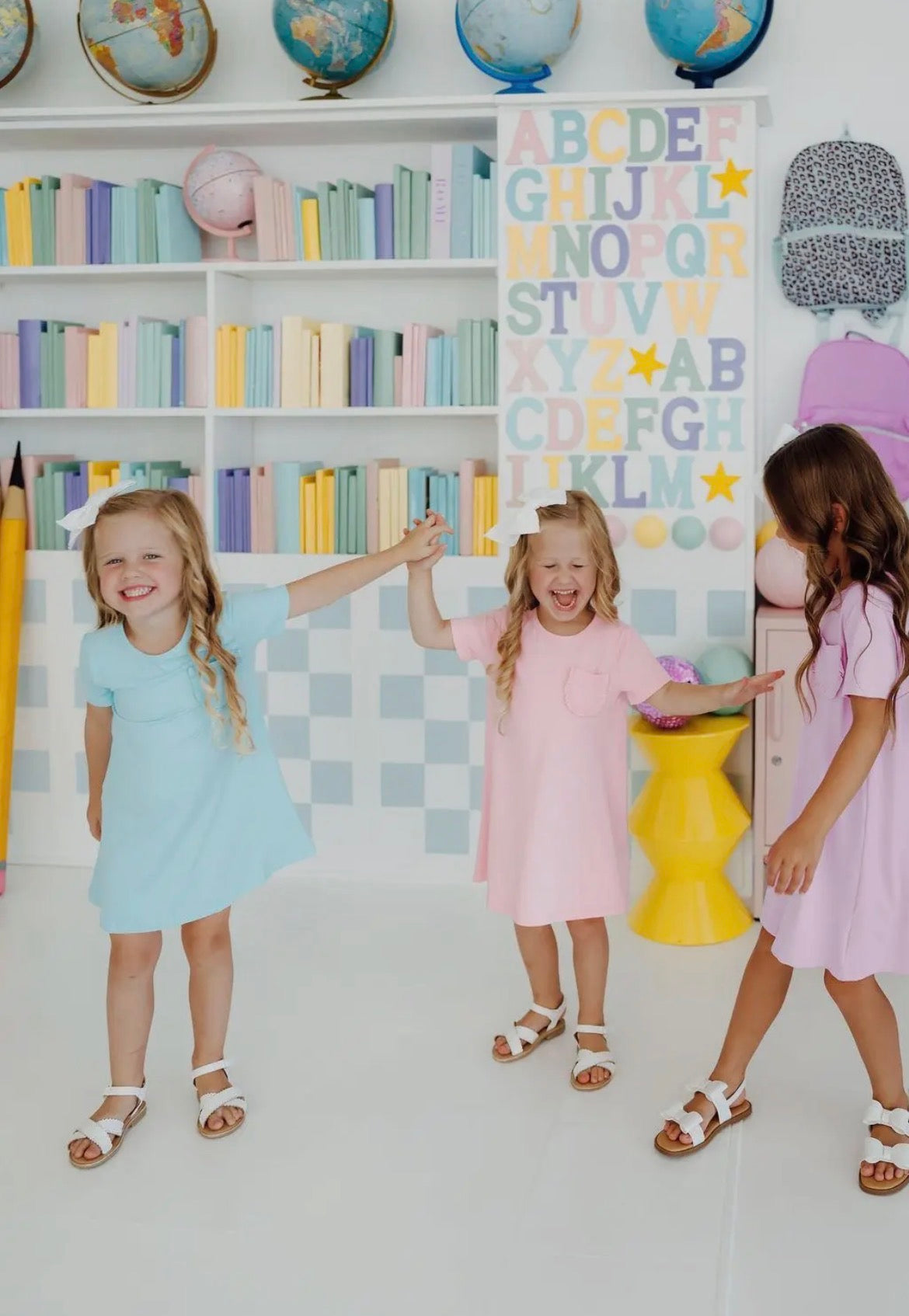 SPRING Colors T-Shirt Dress