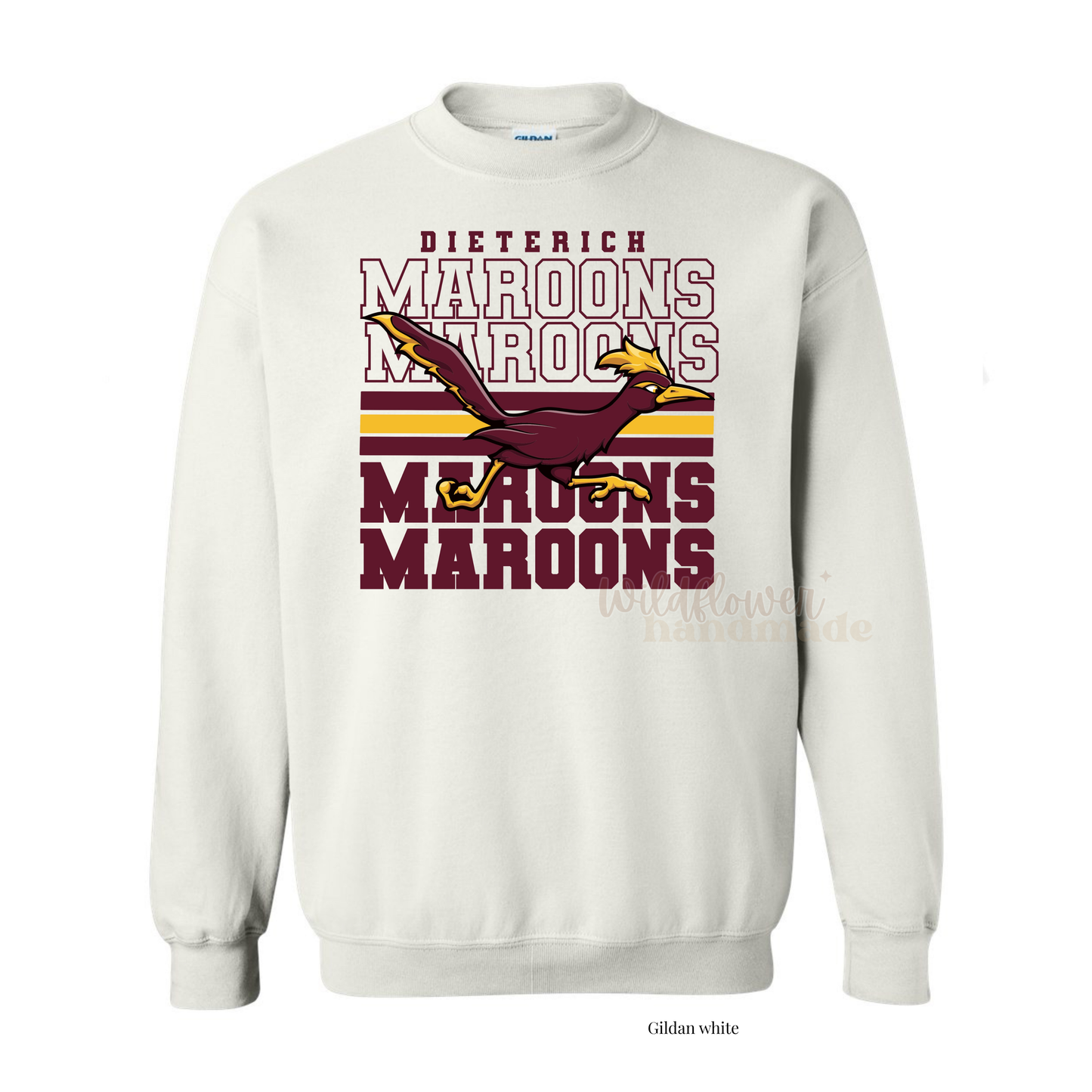 Gold & Maroon Dieterich Maroons