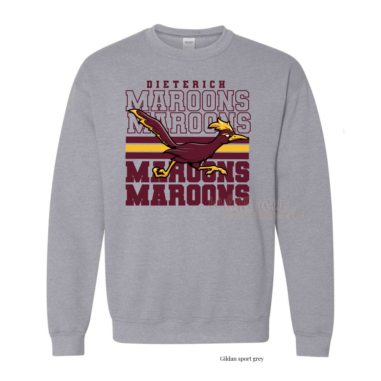 Gold & Maroon Dieterich Maroons