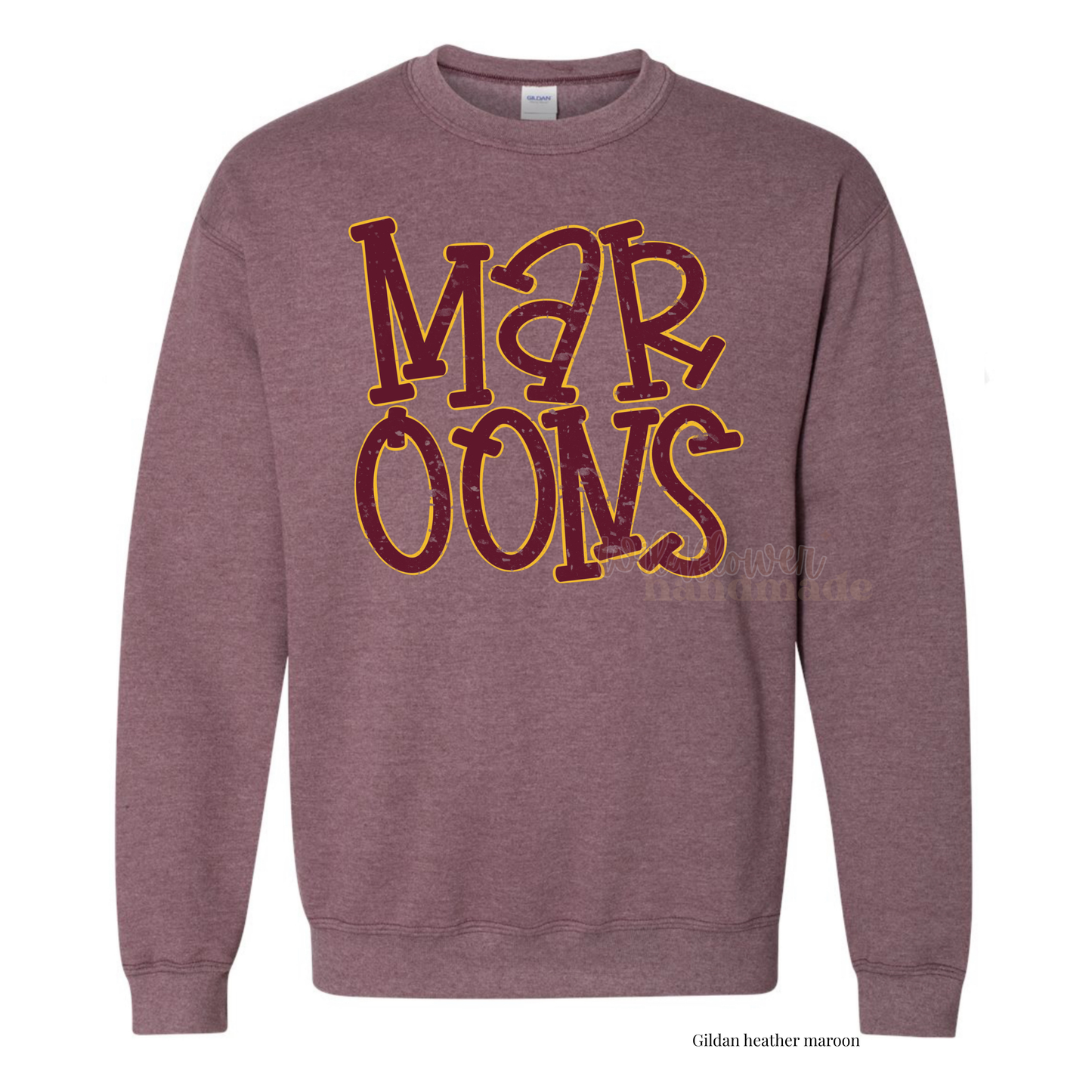 Maroons Gold Outline