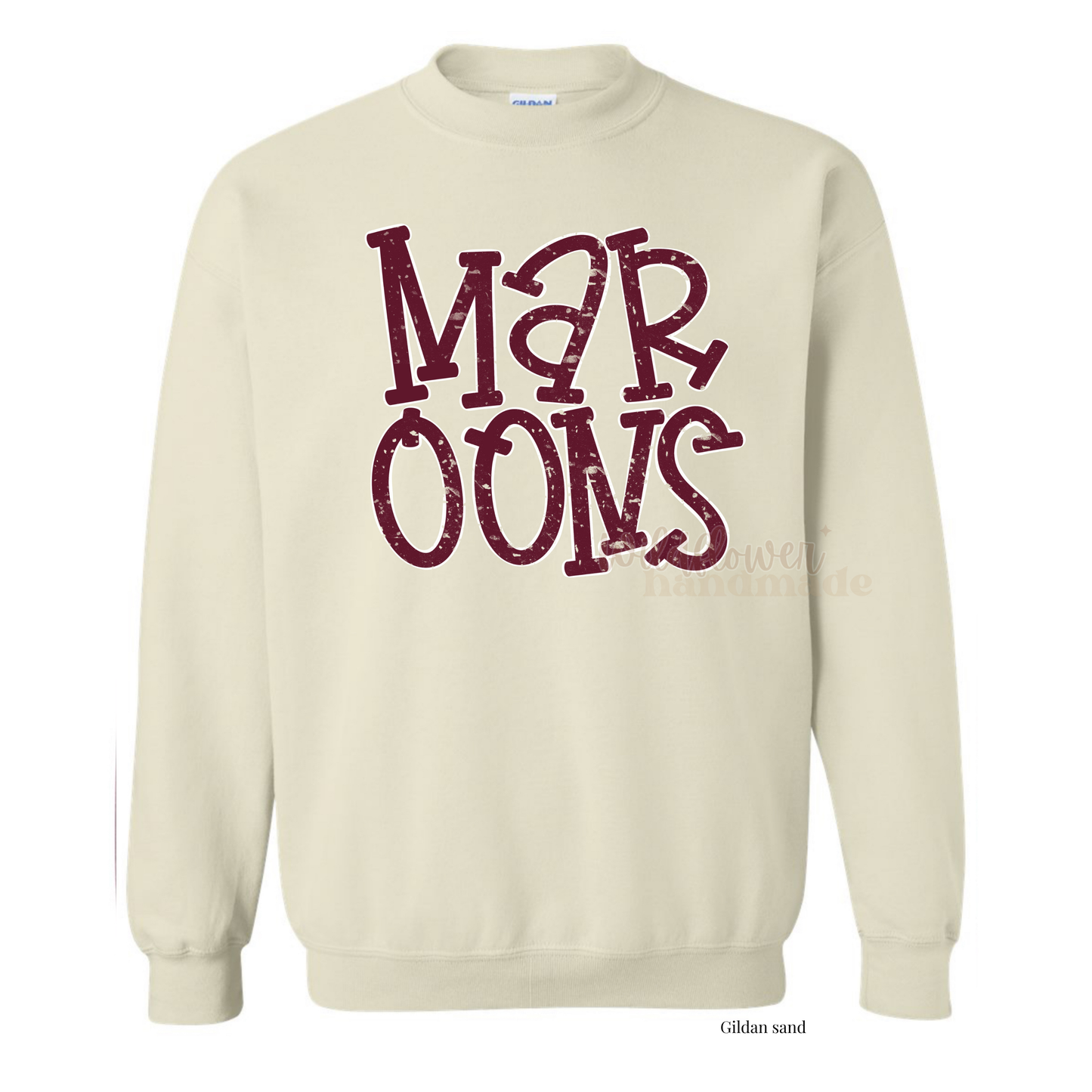 Maroons White Outline