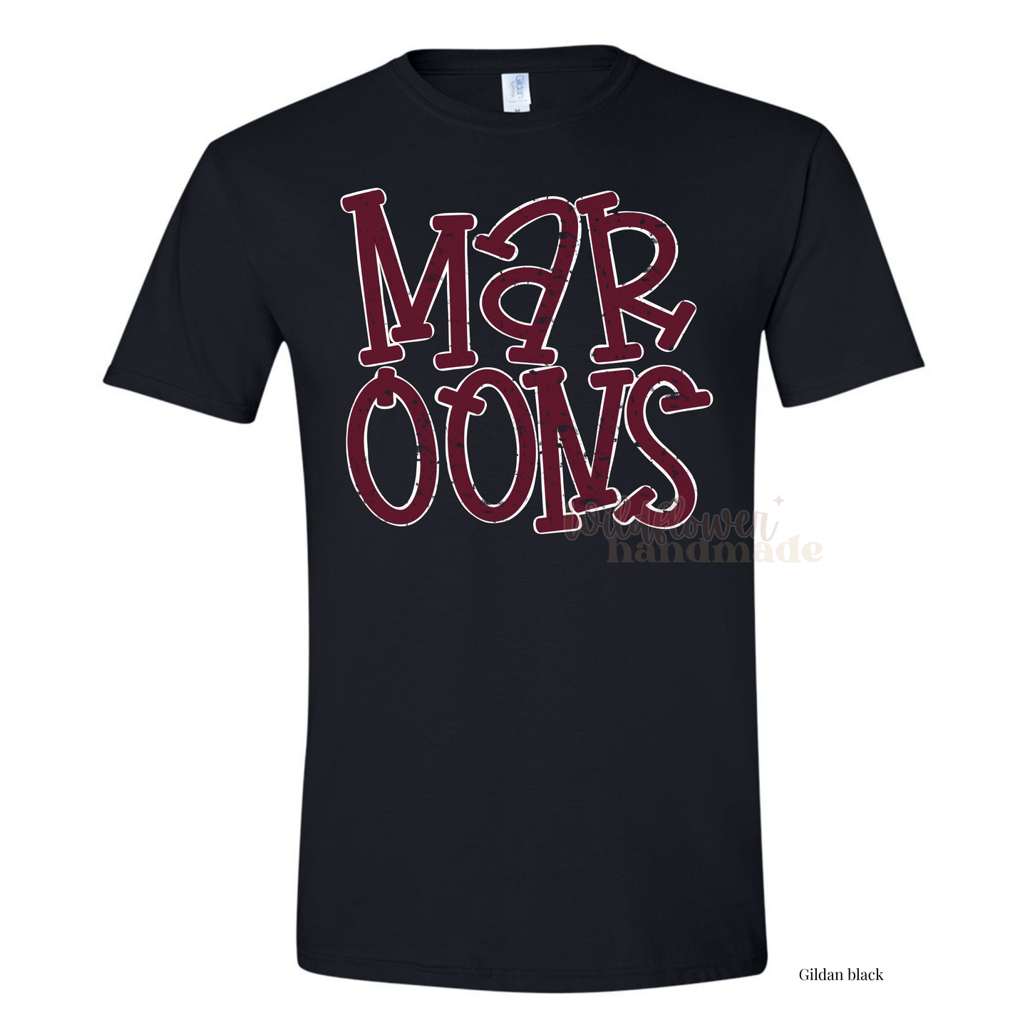 Maroons White Outline