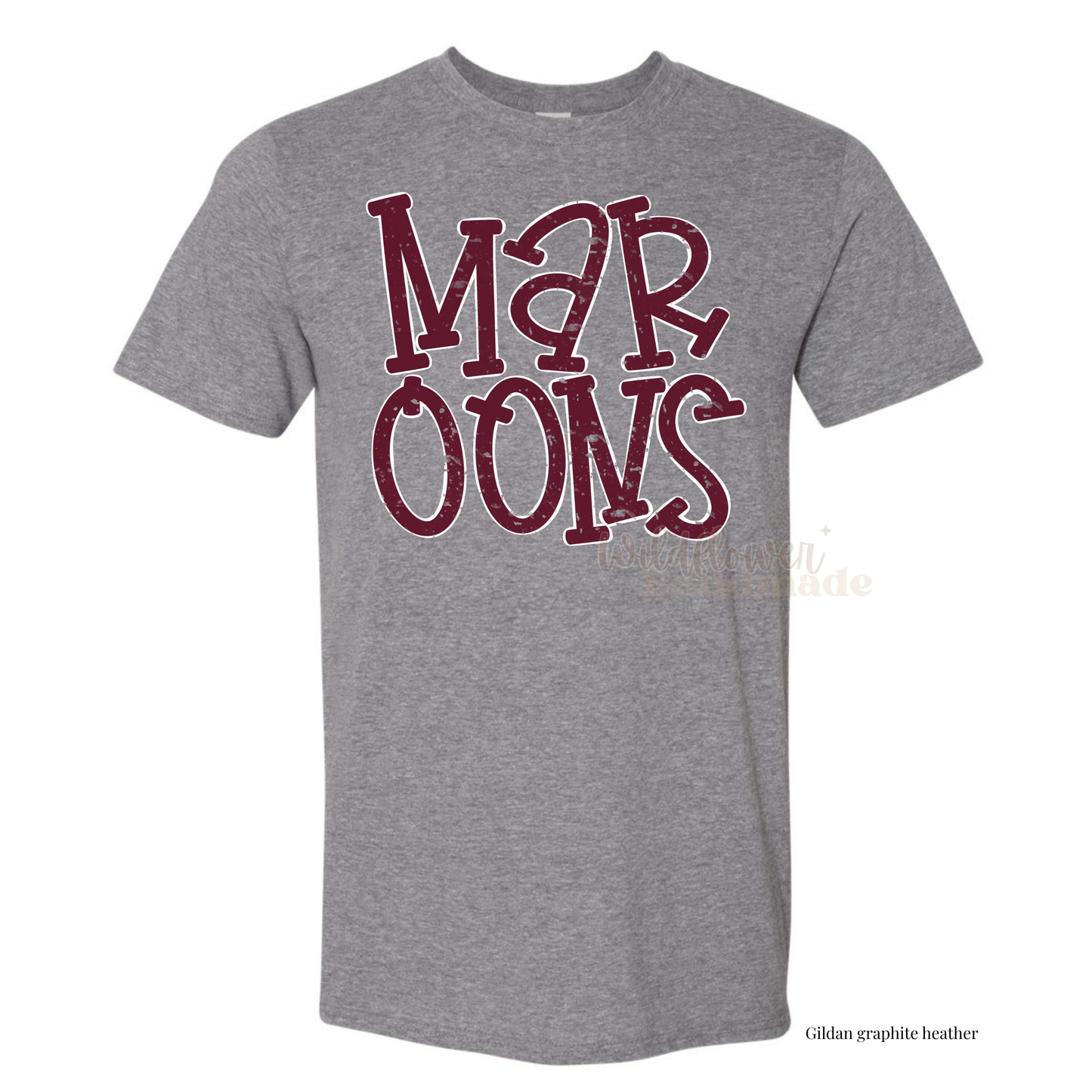 Maroons White Outline