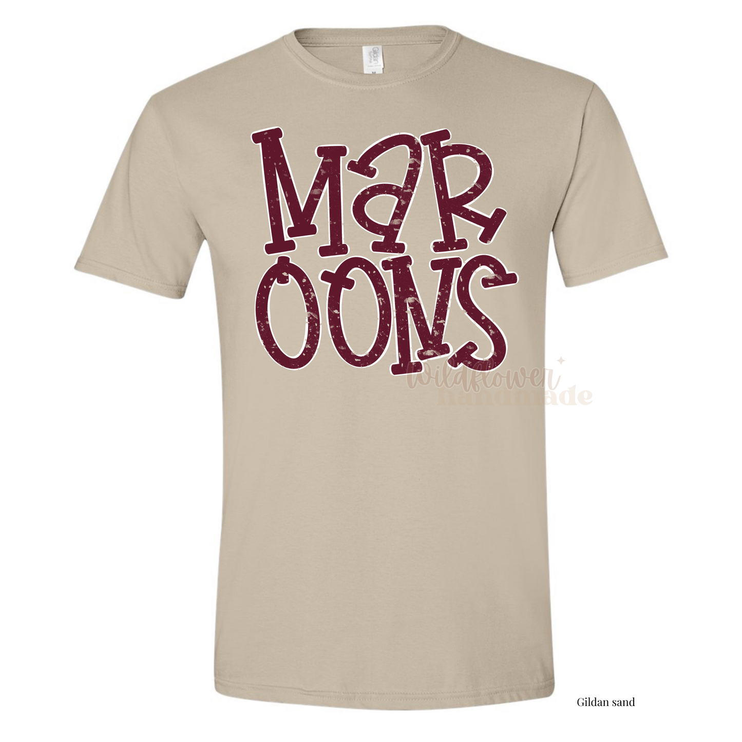 Maroons White Outline