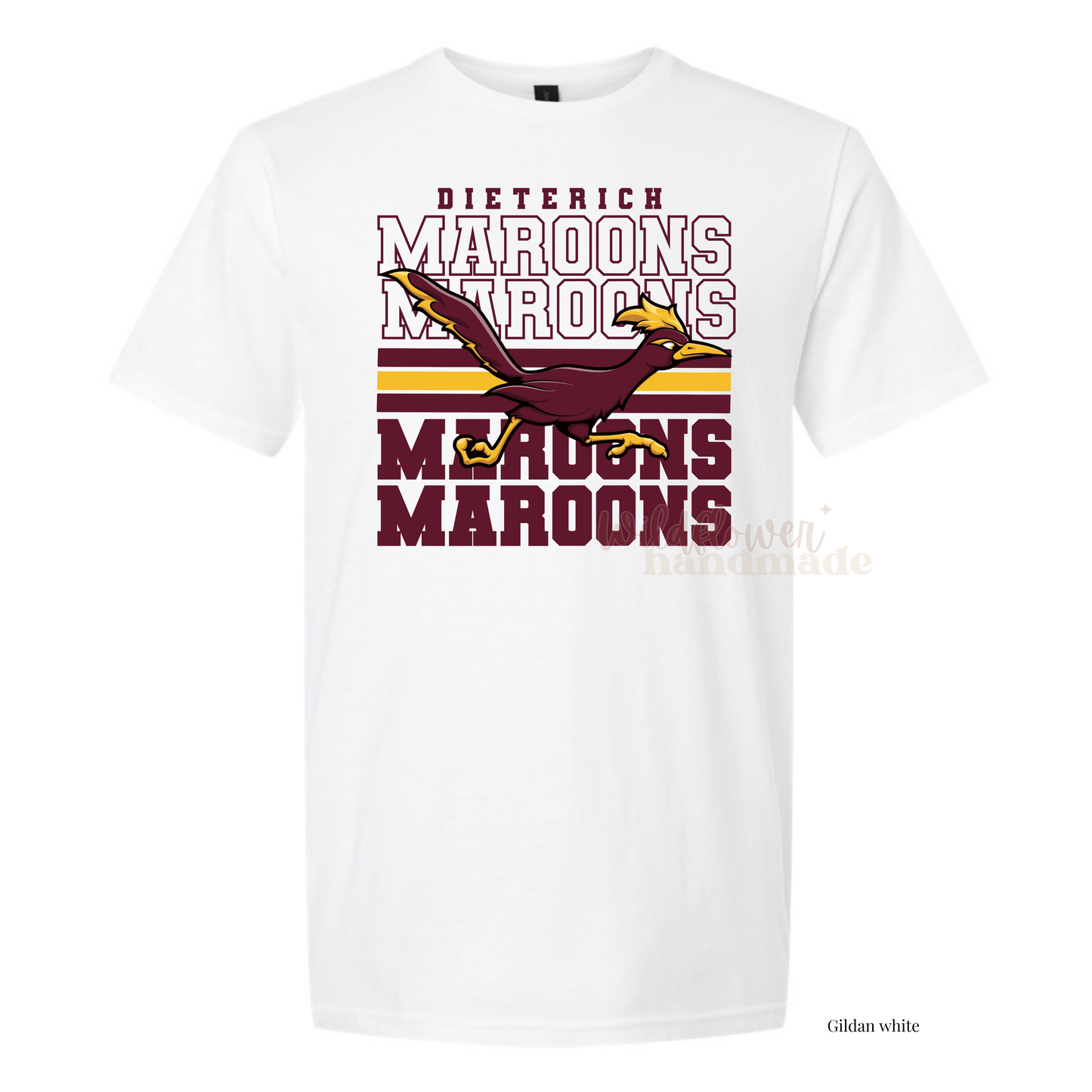 Gold & Maroon Dieterich Maroons