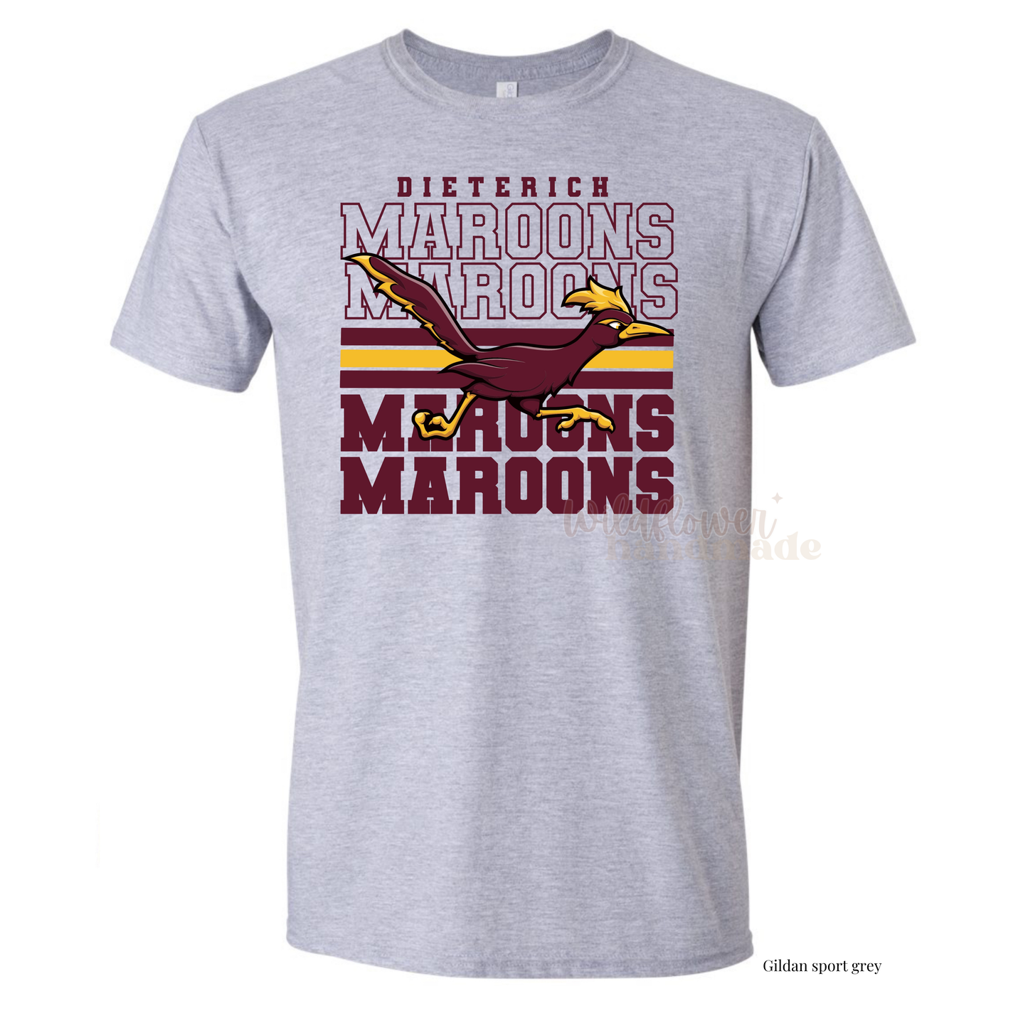 Gold & Maroon Dieterich Maroons