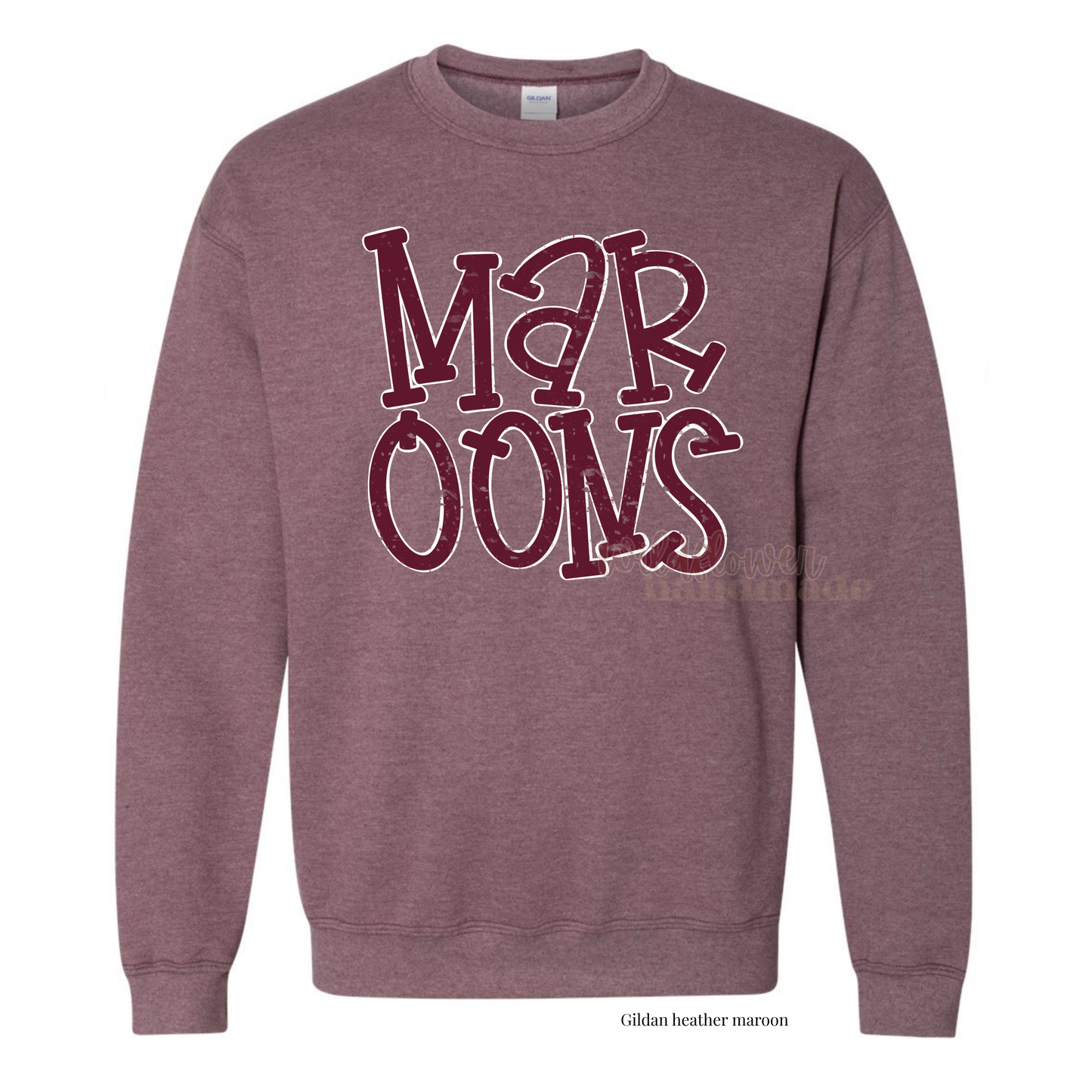 Maroons White Outline