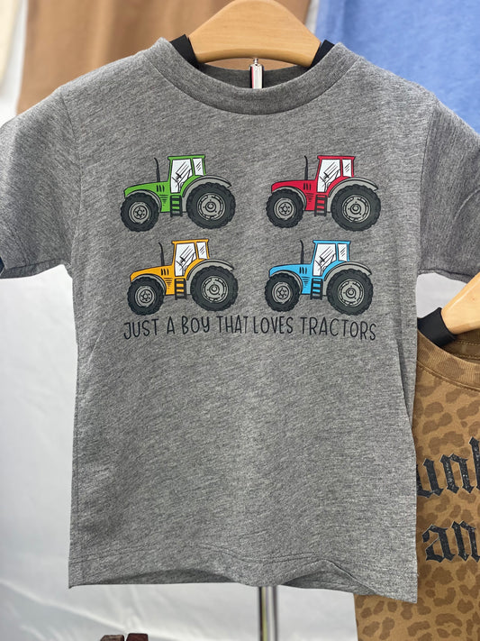 Just a Boy Who Loves Tractors