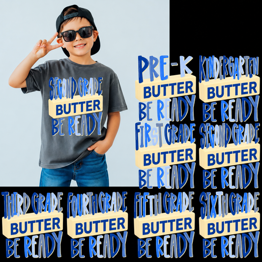 KIDS Butter Be Ready School Tee