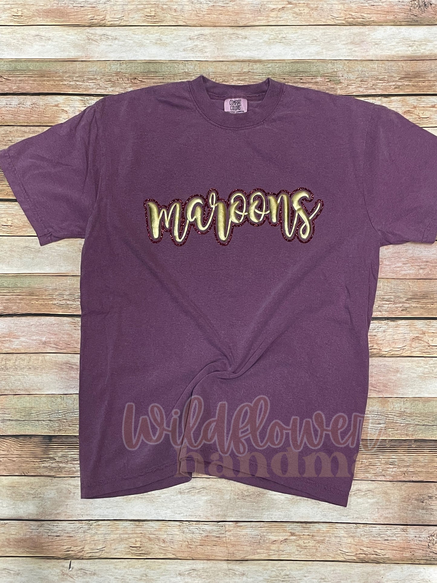 Glitter & Puff Maroons